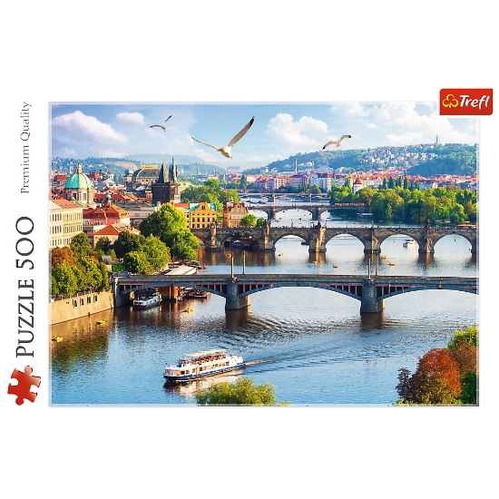 Imagine Puzzle Trefl 500 Orașul Praga