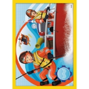 Imagine PUZZLE TREFL 4IN1 AJUTOARELE POMPIERULUI SAM