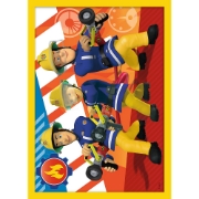 Imagine PUZZLE TREFL 4IN1 AJUTOARELE POMPIERULUI SAM