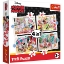 Imagine Puzzle Trefl 4în1 Minnie Mouse și prietenii ei