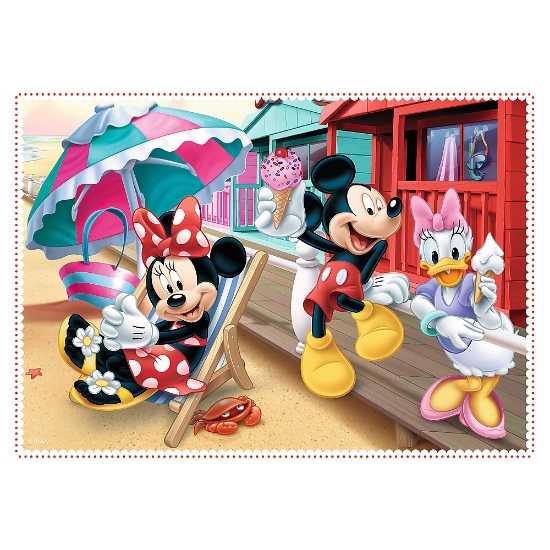 Imagine Puzzle Trefl 4în1 Minnie Mouse și prietenii ei