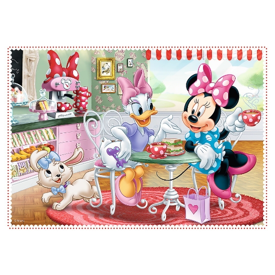 Imagine Puzzle Trefl 4în1 Minnie Mouse și prietenii ei