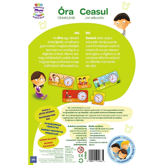 Imagine JOC EDUCATIV INVATA CEASUL MICULUI EXPLORATOR