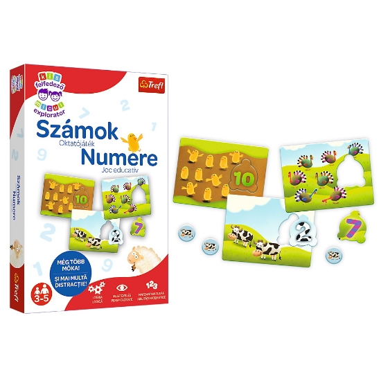 Imagine Joc educativ învață numerele Micul Explorator