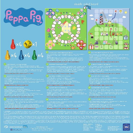 Imagine JOC PEPPA PIG 2IN1 LUDO SI SERPISORI SCARI