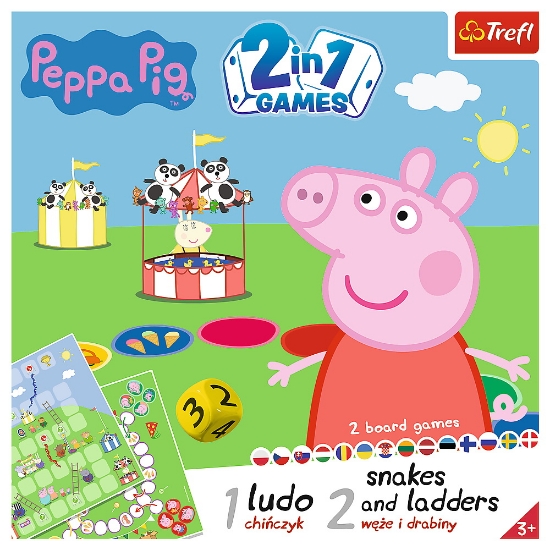 Imagine JOC PEPPA PIG 2IN1 LUDO SI SERPISORI SCARI