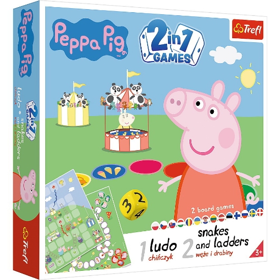 Imagine JOC PEPPA PIG 2IN1 LUDO SI SERPISORI SCARI