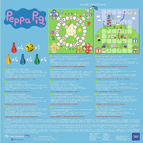 Imagine JOC PEPPA PIG 2IN1 LUDO SI SERPISORI SCARI