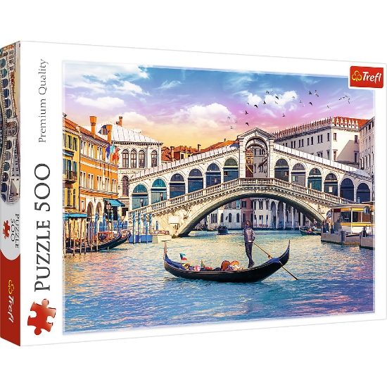 Imagine PUZZLE TREFL 500 GONDOLA IN VENETIA