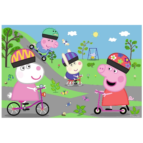 Imagine Puzzle Trefl 24 MAXI Purcelușa Peppa Pig