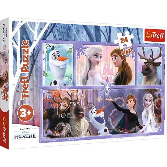 Imagine PUZZLE TREFL 24 MAXI FROZEN2 O LUME MAGICA