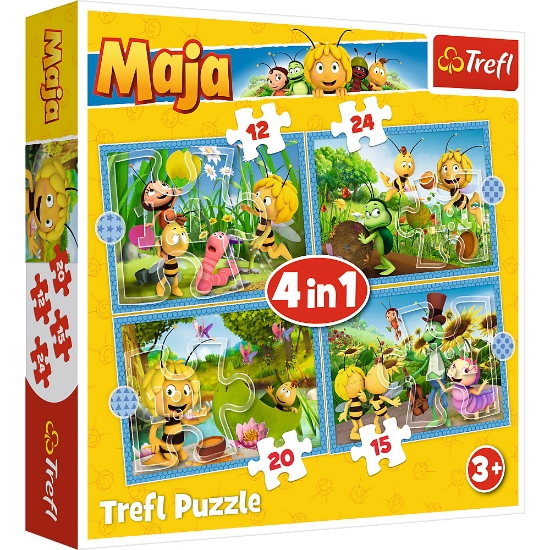 Imagine PUZZLE TREFL 4IN1 AVENTURILE ALBINUTEI MAYA