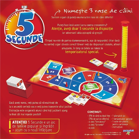 Imagine JOC 5 SECUNDE IN LIMBA ROMANA