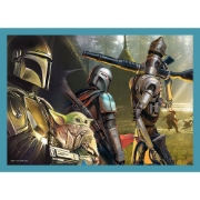 Imagine PUZZLE 4IN1 MANDALORIAN SI LUMEA LUI