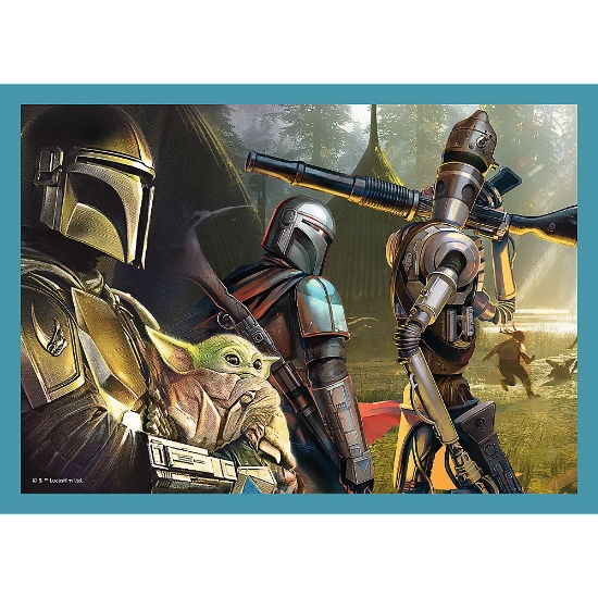 Imagine Puzzle 4in1 Mandalorian si lumea lui