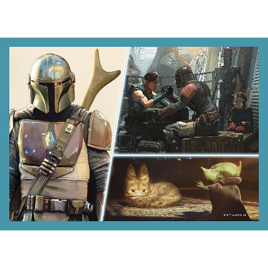 Imagine Puzzle 4in1 Mandalorian si lumea lui