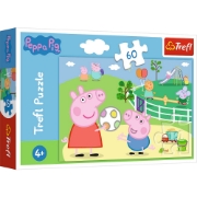 Imagine PUZZLE TREFL 60 PEPPA PIG DISTRACTIE CU PRIETENII