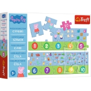 Imagine PUZZLE EDUCATIONAL 20 PIESE NUMERE PEPPA PIG