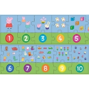 Imagine PUZZLE EDUCATIONAL 20 PIESE NUMERE PEPPA PIG