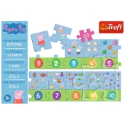 Imagine PUZZLE EDUCATIONAL 20 PIESE NUMERE PEPPA PIG