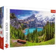 Imagine PUZZLE 1500 LACUL OESCHINEN
