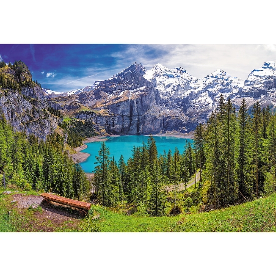 Imagine Puzzle 1500 Lacul Oeschinen