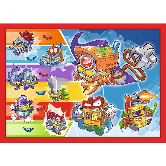 Imagine  Puzzle Trefl 4in1 Spionii Secreți