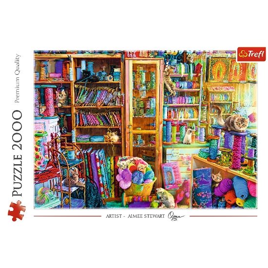 Imagine Puzzle Trefl 2000 Paradisul pisicuțelor