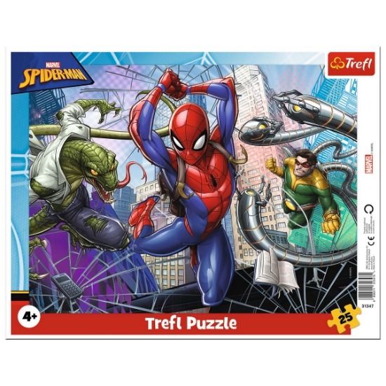 Imagine PUZZLE 25 PLANSA CURAJOSUL SPIDERMAN