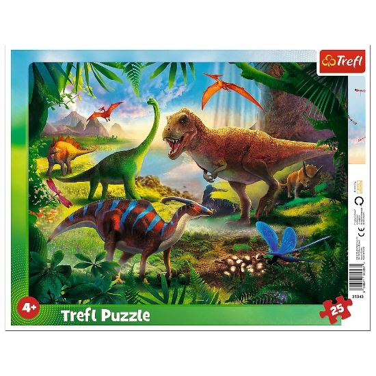 Imagine PUZZLE 25 PLANSA DINOZAURI
