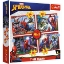 Imagine Puzzle Trefl 4in1 Spiderman – Eroul Spiderman
