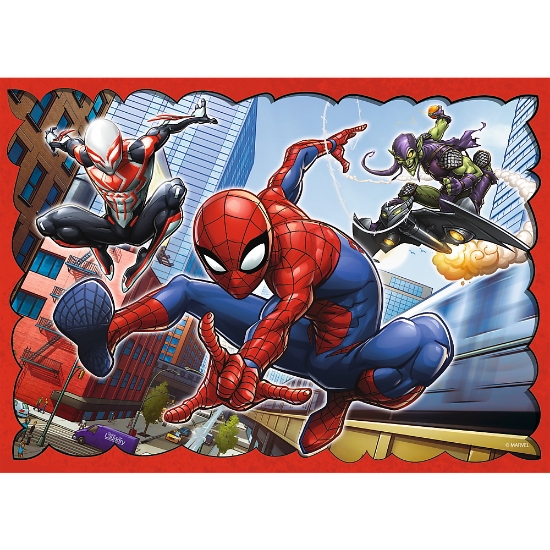 Imagine Puzzle Trefl 4in1 Spiderman – Eroul Spiderman