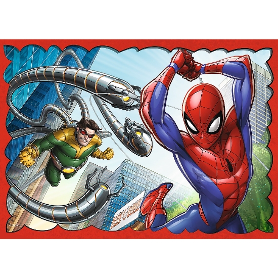 Imagine Puzzle Trefl 4in1 Spiderman – Eroul Spiderman