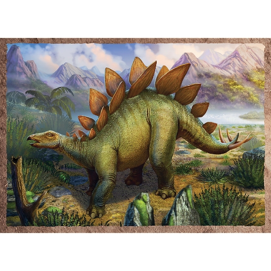 Imagine Puzzle Trefl 4in1 Dinozaurii Interesanți