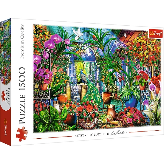 Imagine PUZZLE TREFL 1500 GRADINA SECRETA