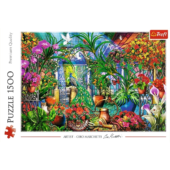 Imagine Puzzle Trefl 1500 Grădina secretă