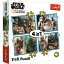 Imagine  Puzzle Trefl 4in1 Star Wars – Mandalorianul