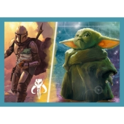 Imagine PUZZLE TREFL 4IN1 STAR WARS - MANDALORIANUL