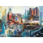 Imagine PUZZLE TREFL DIN LEMN 1000 PIESE NEW YORK 