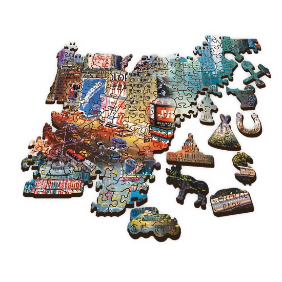 Imagine Puzzle Trefl din lemn 1000 piese New York