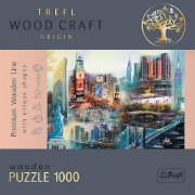 Imagine PUZZLE TREFL DIN LEMN 1000 PIESE NEW YORK 