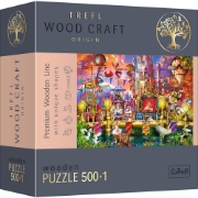 Imagine Puzzle Trefl din lemn 500+1 piese lumea magică
