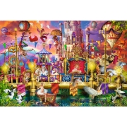 Imagine PUZZLE TREFL DIN LEMN 500+1 PIESE LUMEA MAGICA 