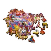 Imagine PUZZLE TREFL DIN LEMN 500+1 PIESE LUMEA MAGICA 