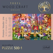 Imagine PUZZLE TREFL DIN LEMN 500+1 PIESE LUMEA MAGICA 