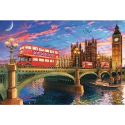 Imagine PUZZLE TREFL DIN LEMN 500+1 OBICTIVELE TURISTICE DIN LONDRA