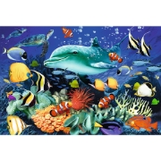 Imagine Puzzle Trefl din lemn 500+1 piese viața marină