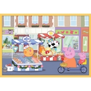 Imagine PUZZLE TREFL 10IN1 INTALNESTE-O PE PEPPA PIG