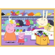 Imagine PUZZLE TREFL 10IN1 INTALNESTE-O PE PEPPA PIG