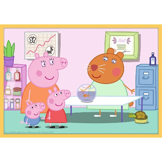 Imagine Puzzle Trefl 10in1 Întâlnește-o pe Peppa Pig